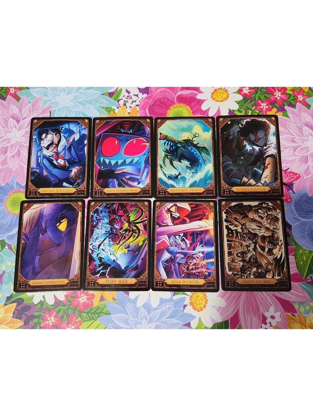 Hazbin Hotel season two, second edition all ultra rare trading cards